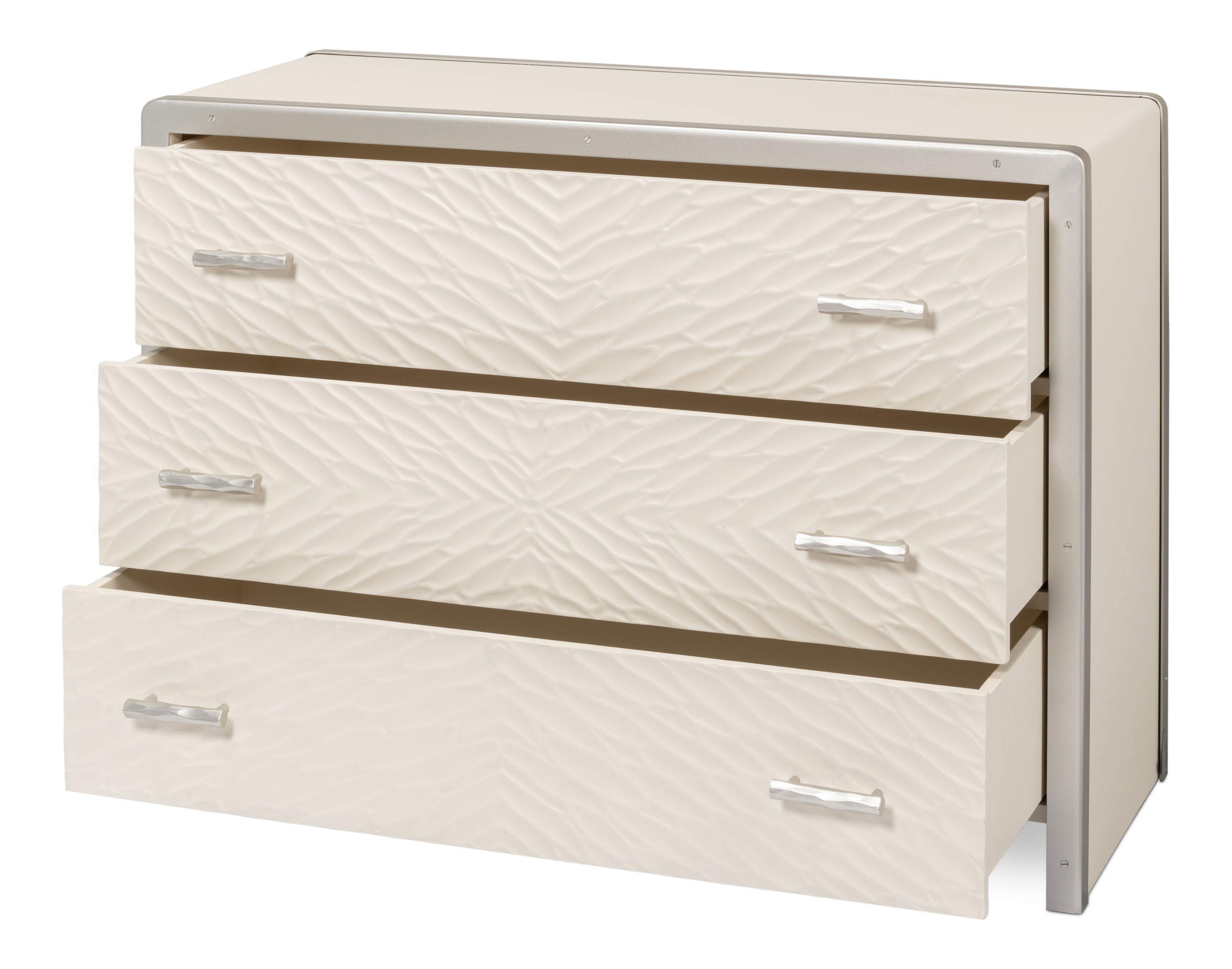 Textures Commode, Cabinets & Chest by Sarreid, 44" length x 19" width x 32" height View 9