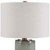 Callais Crackled Aqua Table Lamp, by Uttermost, 18" width x 32.5" height x 18" depth thumbnail 7