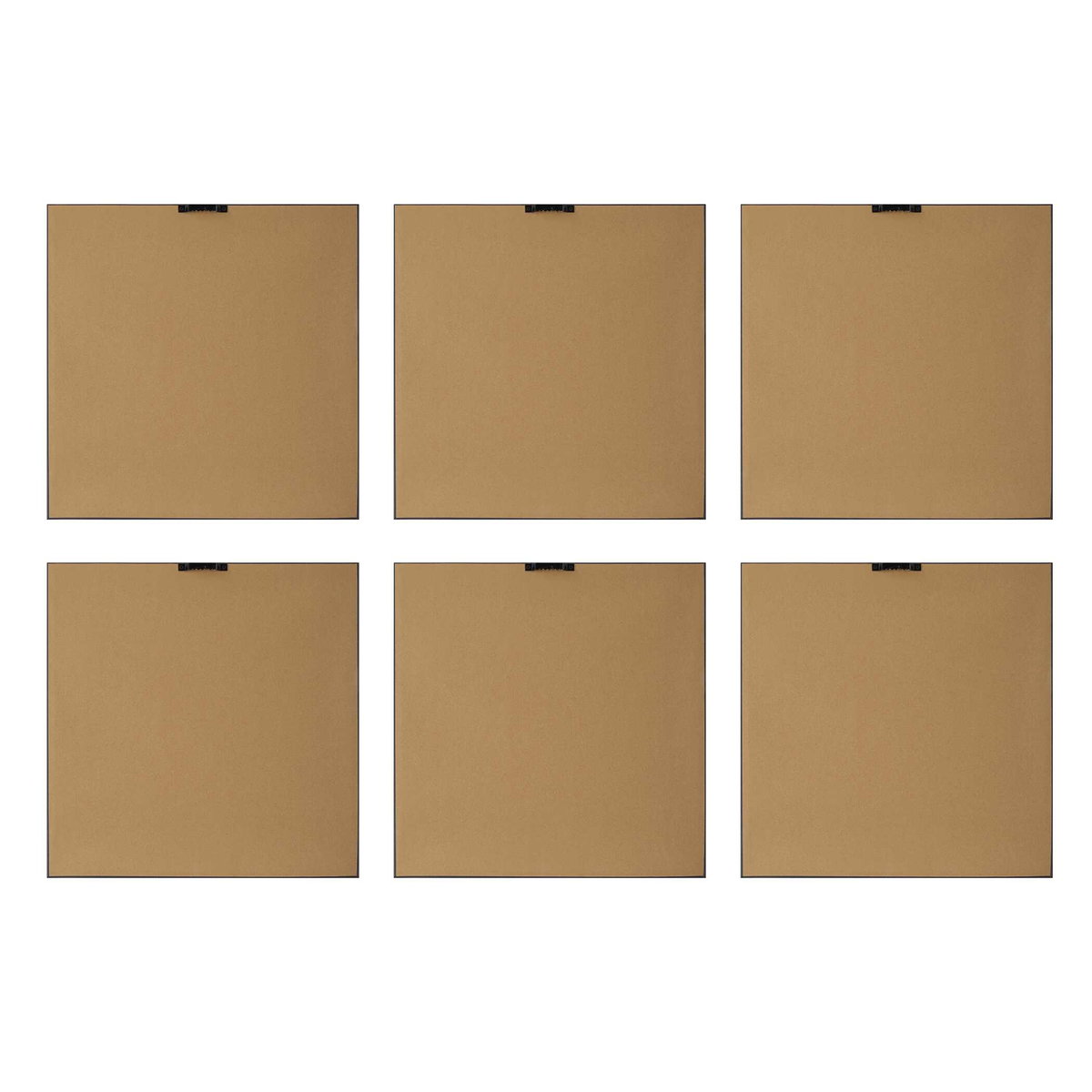 Fresh Start Red Abstract Prints Set/6, by Uttermost, 17" width x 17" height x 1.25" depth View 8