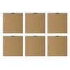 Fresh Start Red Abstract Prints Set/6, by Uttermost, 17" width x 17" height x 1.25" depth thumbnail 8