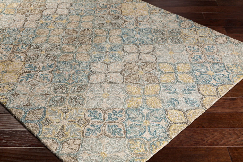 Robin Handmade Rug, by Surya, 1'6" length x 1'6" width