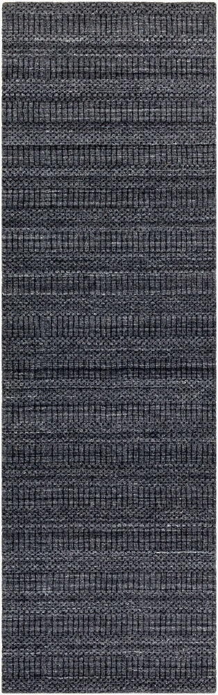 Hickory Handmade Rug, by Surya, 8' length x 2'6" width
