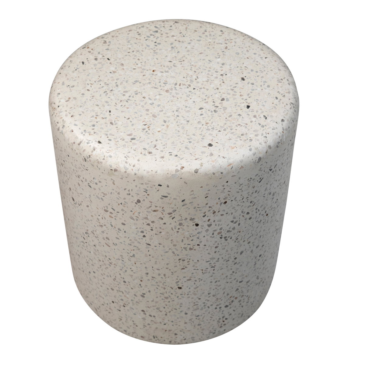 Adriti Outdoor Side Table 18', Side & End Table by Dovetail, 18" width x 21" height x 18" depth View 2