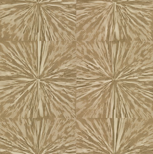 Squareburst Gold Wallpaper