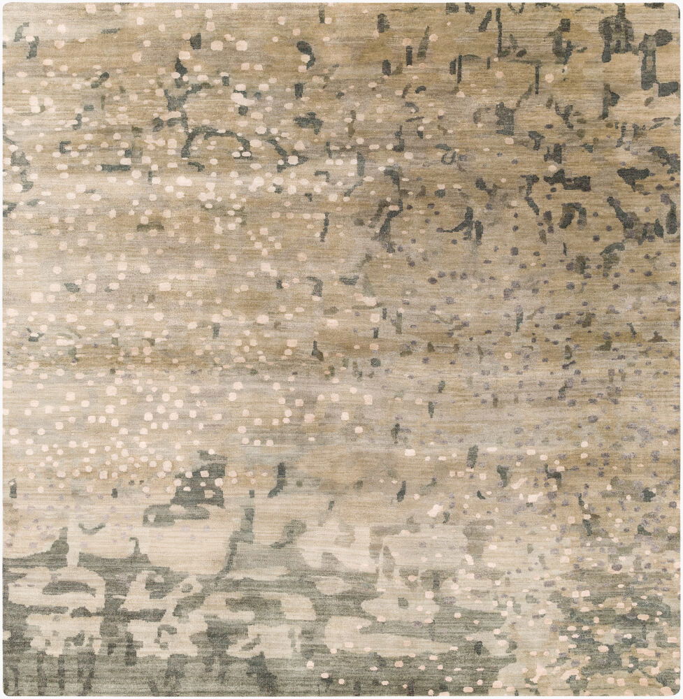 Watercolor Handmade Rug, by Surya, 8' length x 8' width