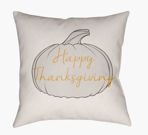 Happy Thanksgiving Accent Pillow