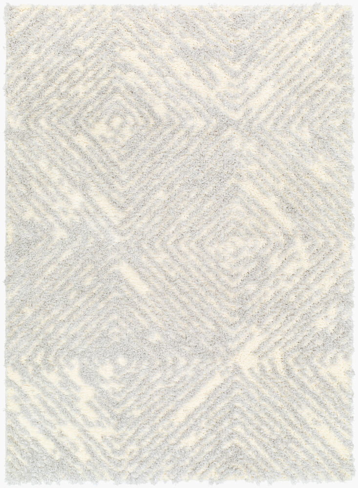 Everton Plus Machine Woven Rug, by Surya, 1'3.75" length x 1'3.75" width