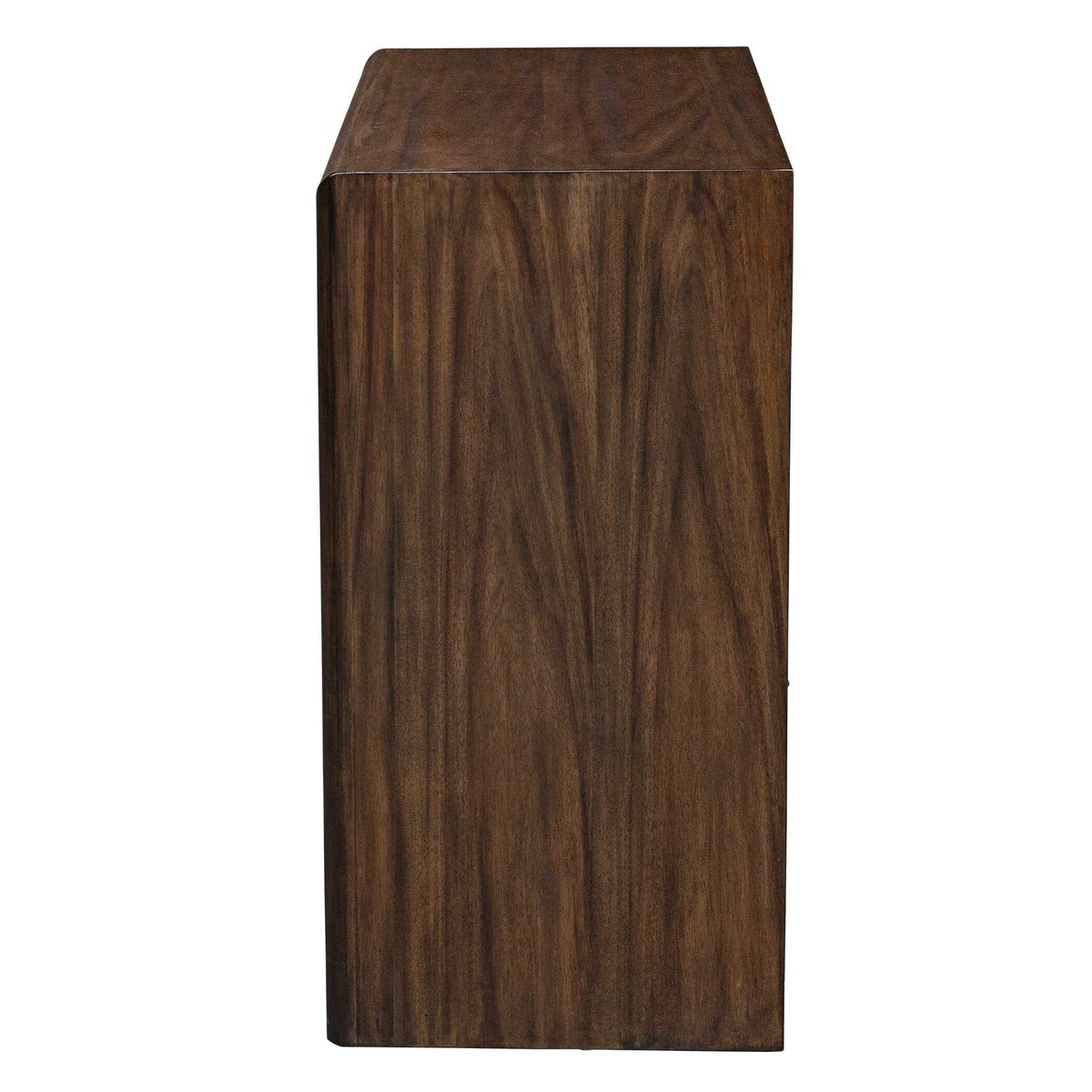 Bowtie 3 Drawer Mid-Century Chest, Furniture by Uttermost, 38" width x 33" height x 17" depth View 5