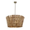 Rhea 4 Light Wood Branch Chandelier, Ceiling Light by Uttermost, 29" width x 15" height x 29.5" diameter x 29.5" depth thumbnail 7