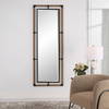 Melville Iron & Rope Tall Mirror, by Uttermost, 27.5" width x 76" height x 1.5" depth thumbnail 2