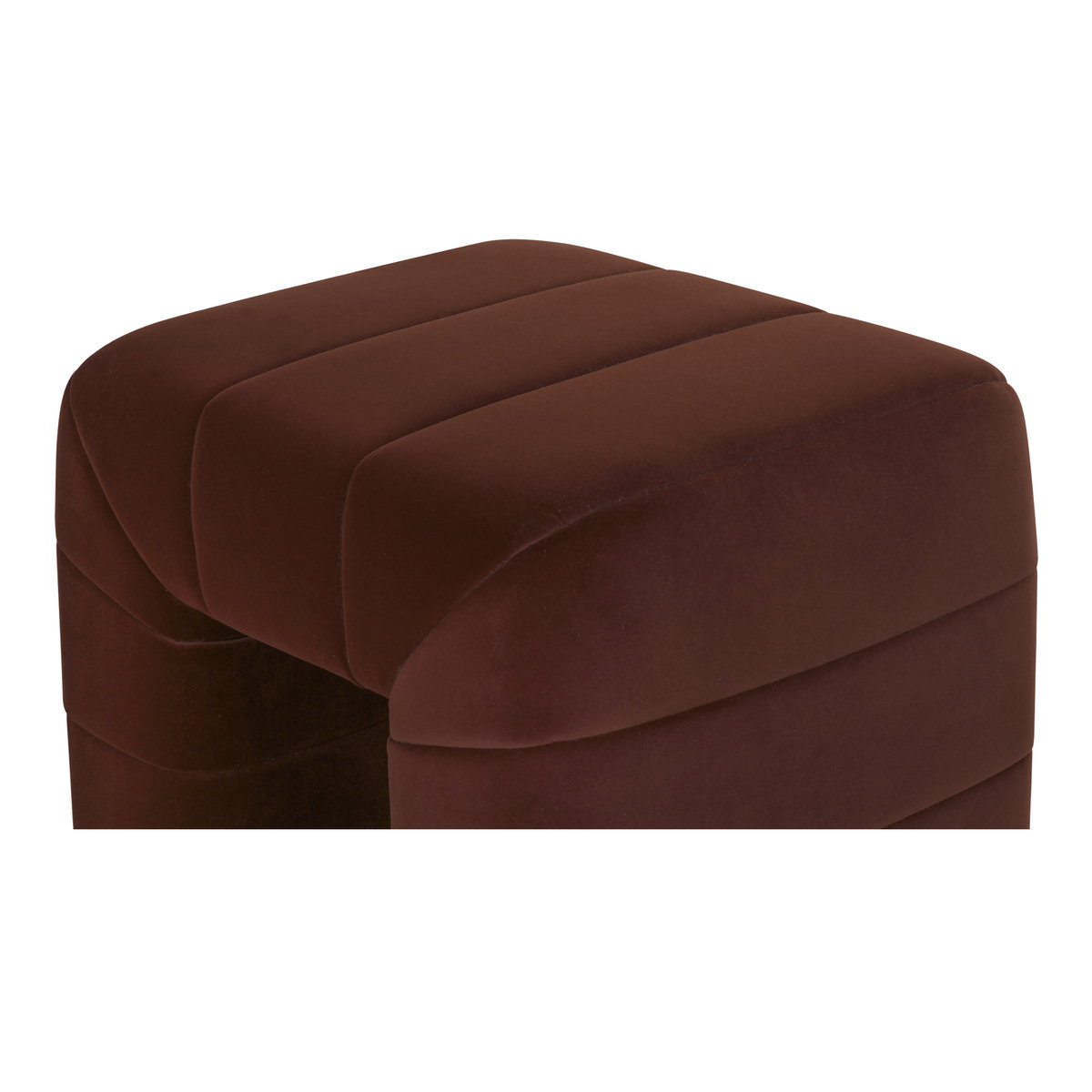 Verity Stool Warm Brown, Counter & Bar Stool by Moe's Home, 23" width x 18" height x 20" depth View 4