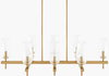 Merivelle Chandelier, by Surya, 14" length x 39" width x 11" height thumbnail