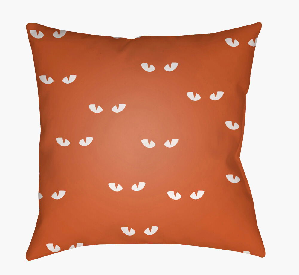 Boo Accent Pillow, Decorative Pillow by Surya, 18" length x 18" width