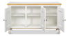 Louis Xvi Buffet,Cotina White, Cabinets & Sideboard by Sarreid, 60" length x 18" width x 34" height thumbnail 9