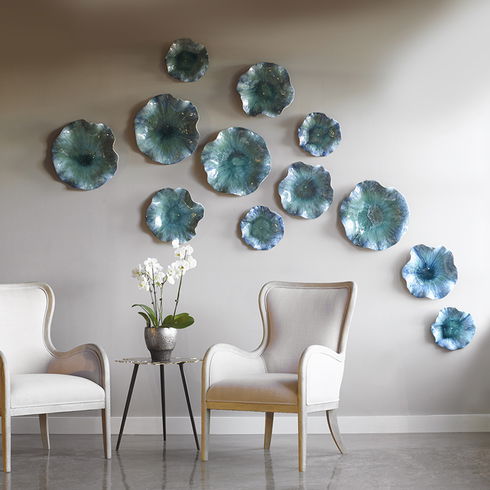 Abella Ceramic Flowers, S/3