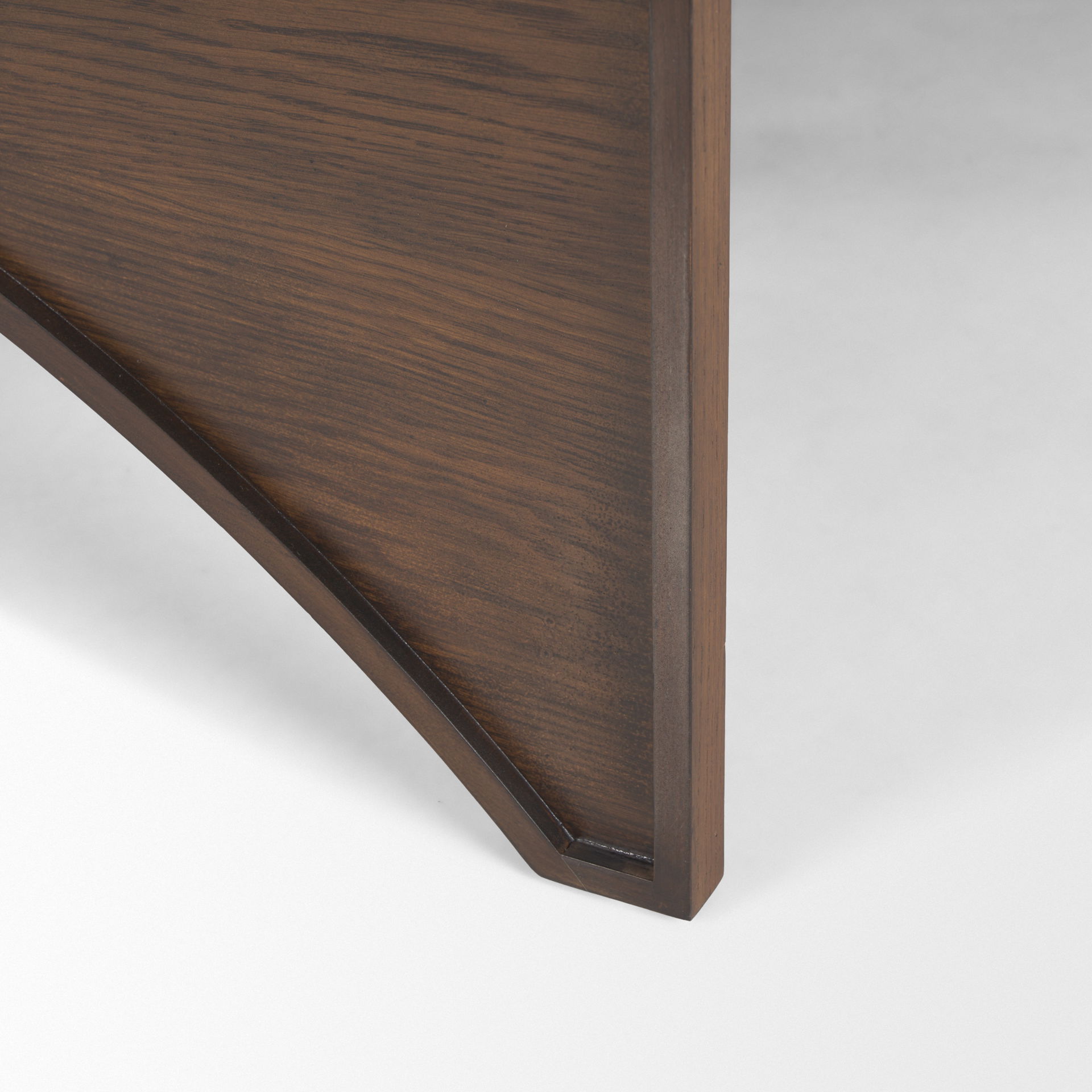 Laraya Medium Brown Wood Coffee Table large image 