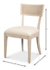 Ridge Chair, Dining Chair by Sarreid, 20" length x 22" width x 35" height thumbnail 17