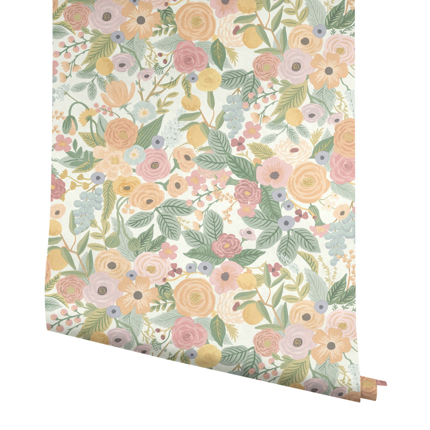 Garden Party Pastel Wallpaper large image 