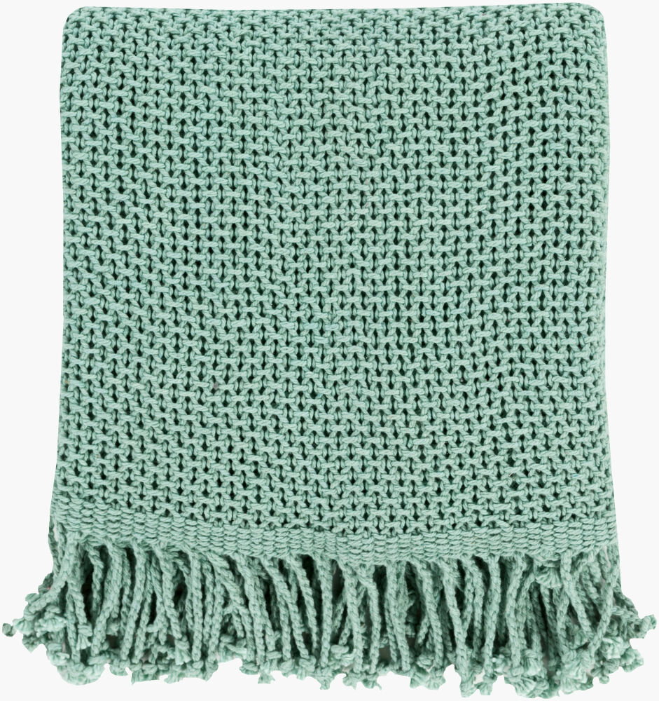 Tibey Throw, Blankets & Throw by Surya, 70" length x 50" width