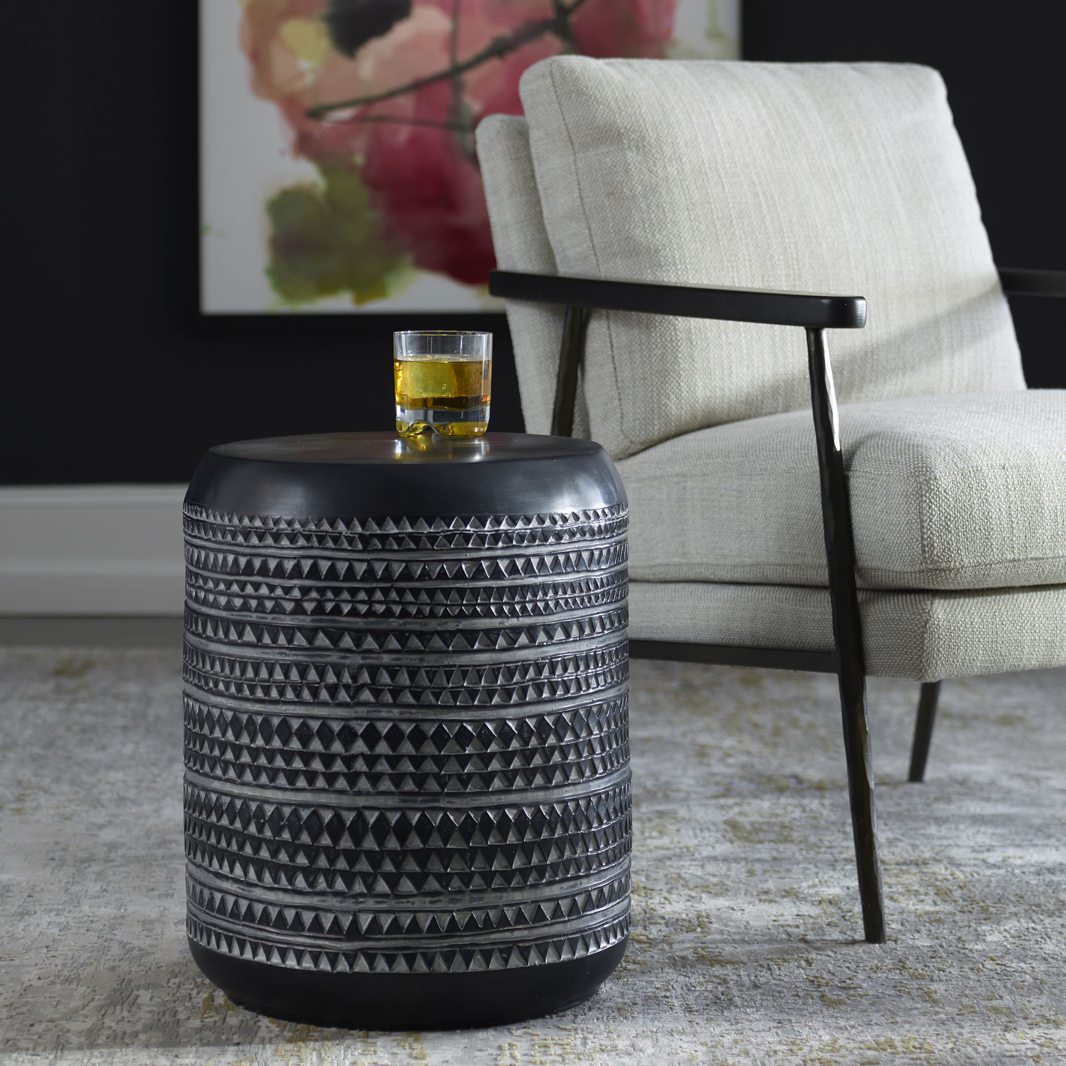 Cutting Edge Tribal Accent Table large image 