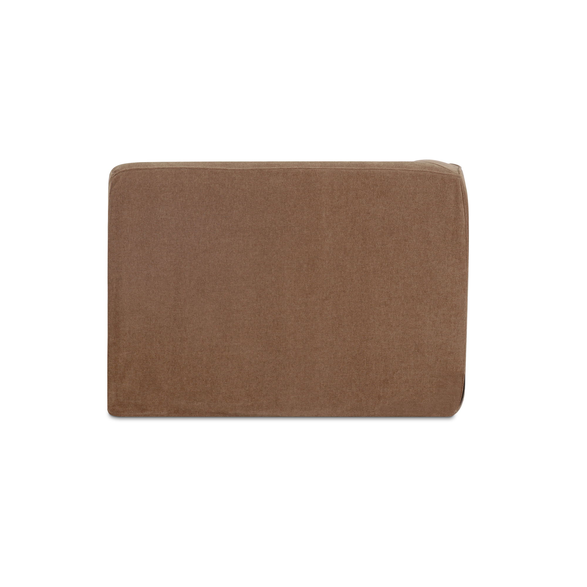 Isla Left Arm Facing Chaise Mocha, Chaise Lounges & Daybed by Moe's Home, 44" width x 29.9" height x 76.3" depth View 5