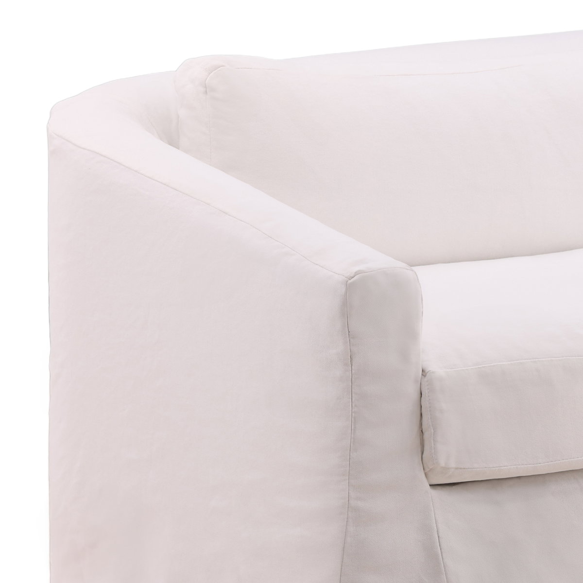 Violeta Sofa Frame, Sofas & Sectional by Dovetail, 99.48" width x 29.2" height x 40.5" depth View 7