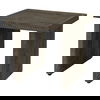 Monterey End Table Aged Brown, Side & End Table by Moe's Home, 21.5" width x 20" height x 21.5" depth thumbnail 3