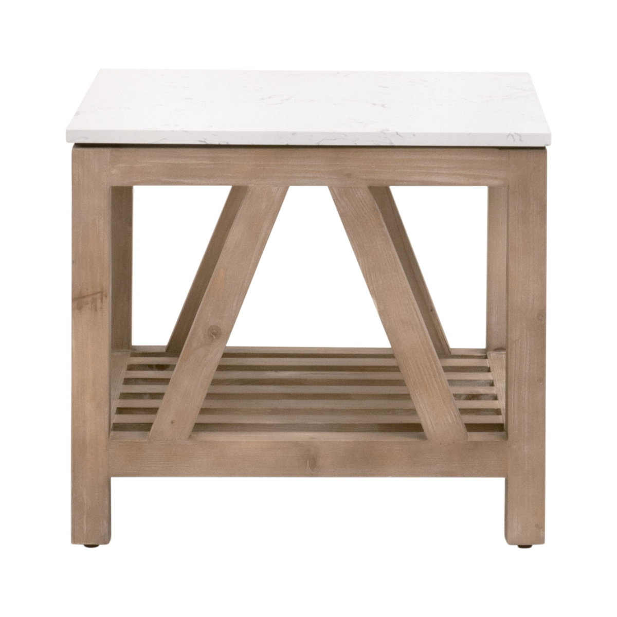 Spruce End Table, Side & End Table by Essentials for Living, 24.75" width x 21.25" height x 24.75" depth View 2