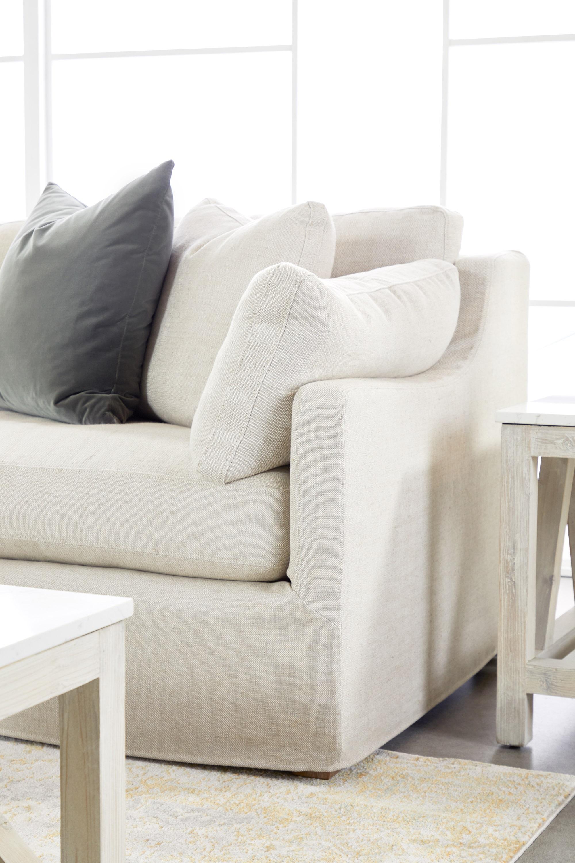 Lena Modular Slipcover 2-Seat Right Slope Arm Sofa, Seating by Essentials for Living, 70" width x 34" height x 39.5" depth View 9