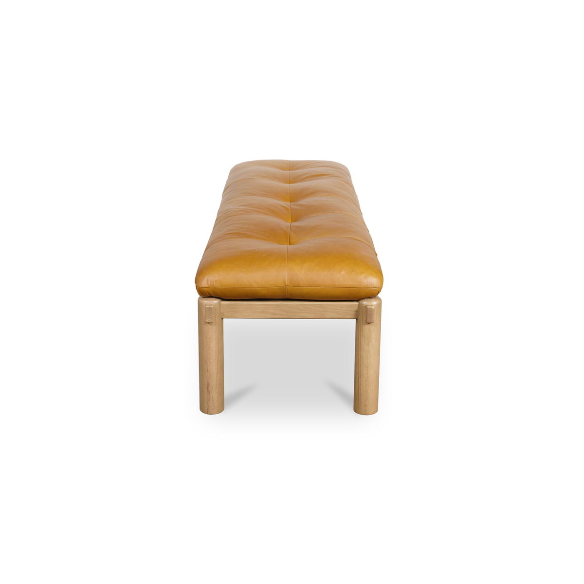 Costello Bench Tan, Benche by Moe's Home, 61" width x 18" height x 20" depth View 3