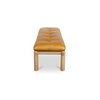 Costello Bench Tan, Benche by Moe's Home, 61" width x 18" height x 20" depth thumbnail 3