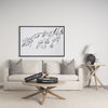 Thea Matte Black Wicker Trays (Set of 2) thumbnail 2