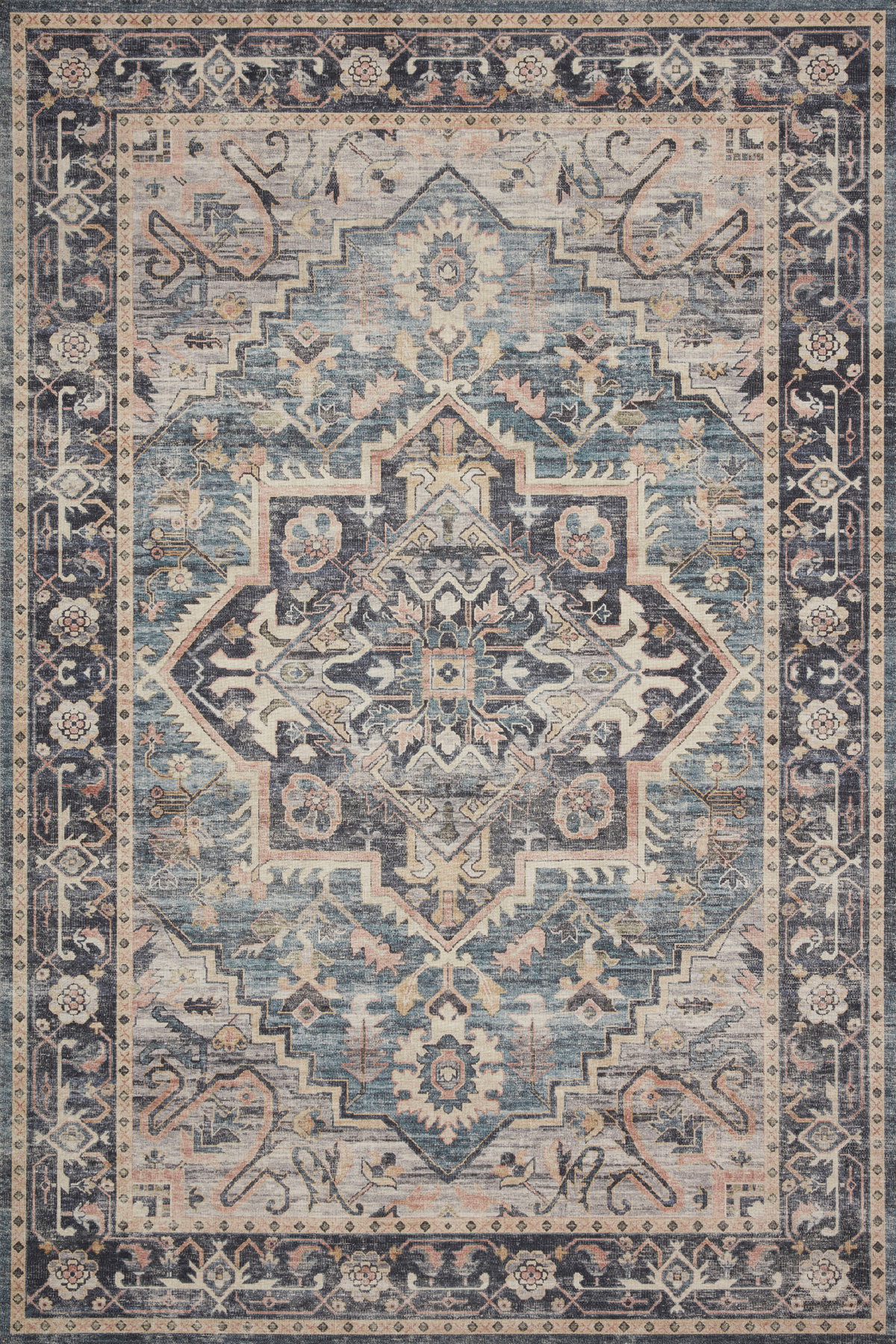 Loloi Hathaway Rug, 1'6" length x 1'6" width View 1