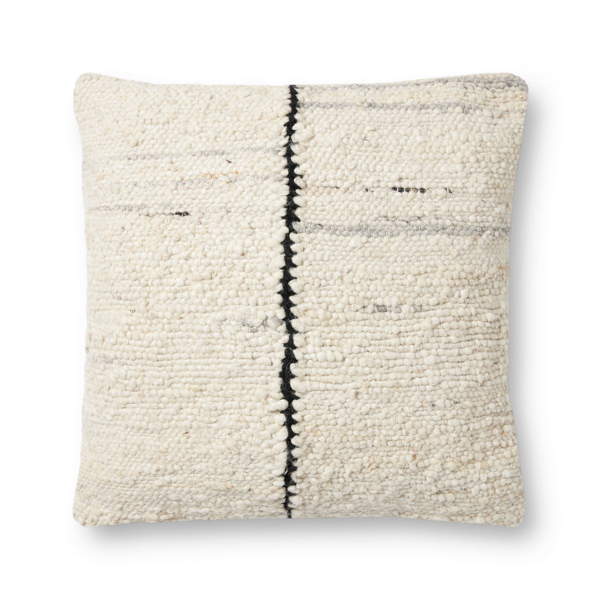 Amber Lewis x Loloi Carla Pillow, Decorative Pillow, 22" length x 22" width View 1