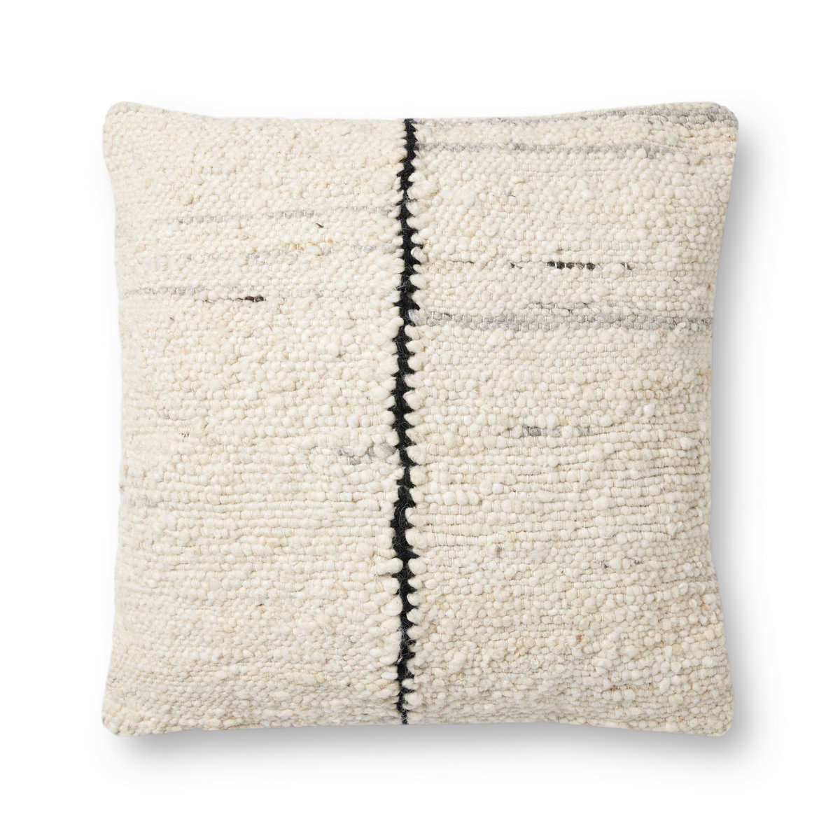Amber Lewis x Loloi Carla Pillow, Decorative Pillow, 22" length x 22" width View 1