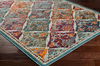 Herati Machine Woven Rug thumbnail 0