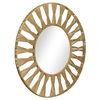 Ojai Round Mirror, by Woven, 39.25" diameter x 1.5" depth thumbnail 5