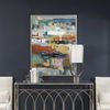 Fiesta Hand Painted Canvas, Painting by Uttermost, 37.25" width x 49" height x 1.75" depth thumbnail 4