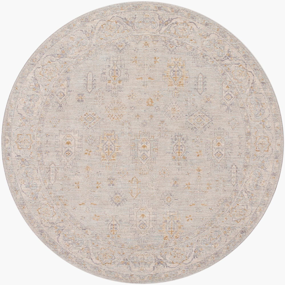 Avant Garde Machine Woven Rug, by Surya, 6'6.74" length x 6'6.74" width