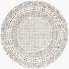 Bahar Machine Woven Rug, by Surya, 5'2.99" length x 5'2.99" width thumbnail