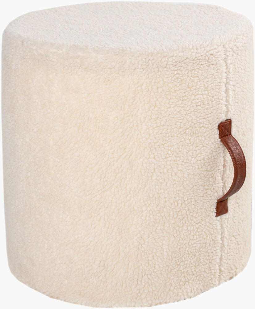 Shepherd Pouf, Ottoman by Surya, 16" width x 16" height