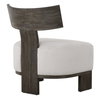 Finlay Dark Walnut Accent Chair, by Uttermost, 27.5" width x 32.25" height x 25.5" depth thumbnail 7