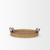 Wheaton Light Brown Wood with Natural Jute Serving Trays thumbnail 5