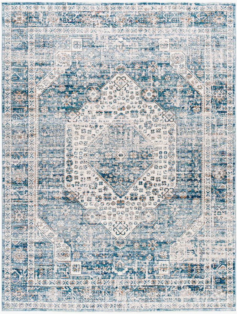 Montreal Machine Woven Rug, by Surya, 1'6.11" length x 1'4.93" width