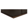 Clove L-shaped Sectional Deep Brown, Sectional Sofa by Moe's Home, 127.2" width x 22" height x 127.2" depth thumbnail 4