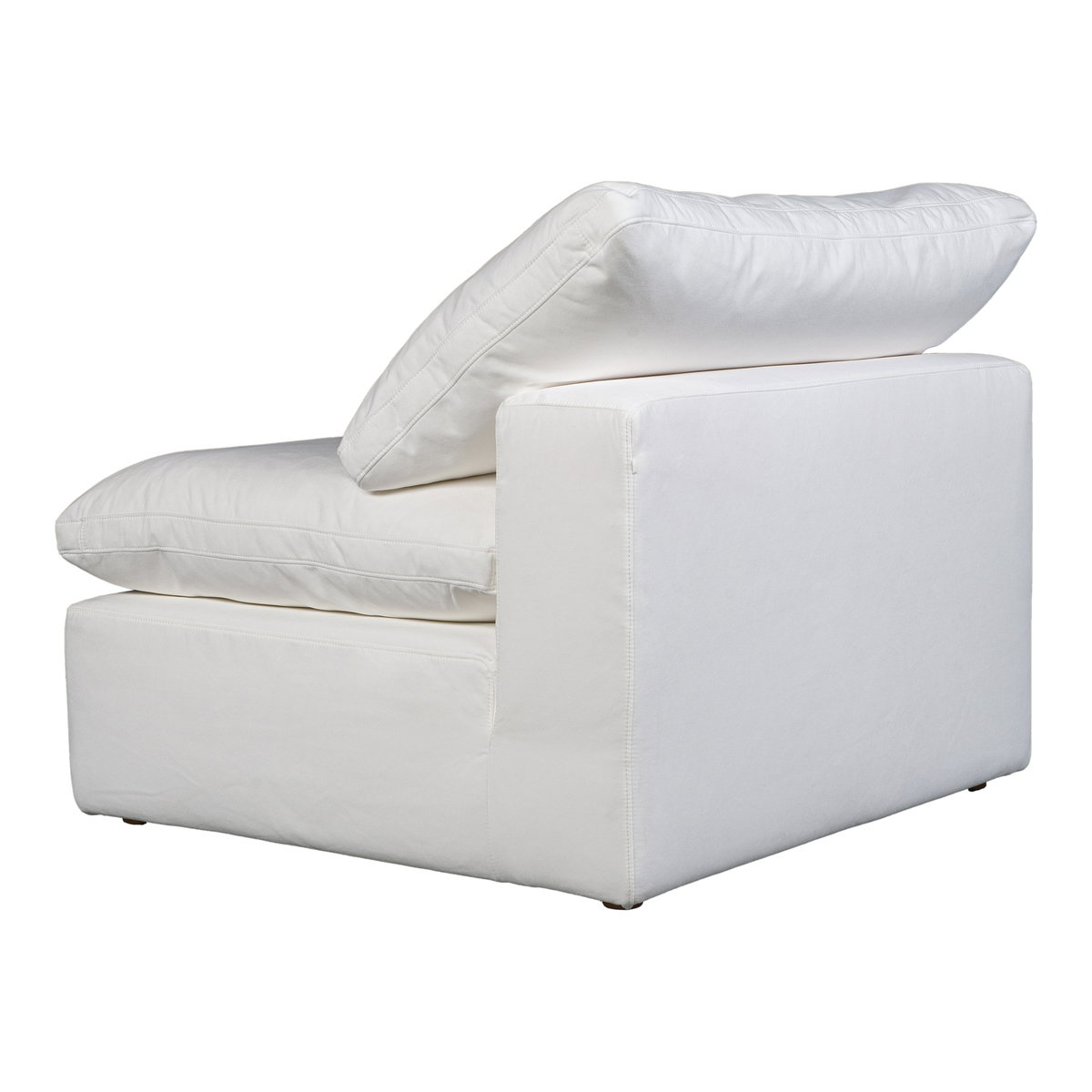 Terra Condo Chair Cream White, Accent Chair by Moe's Home, 38" width x 32" height x 38" depth View 5