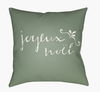 Joyeux Accent Pillow, Decorative Pillow by Surya, 18" length x 18" width thumbnail