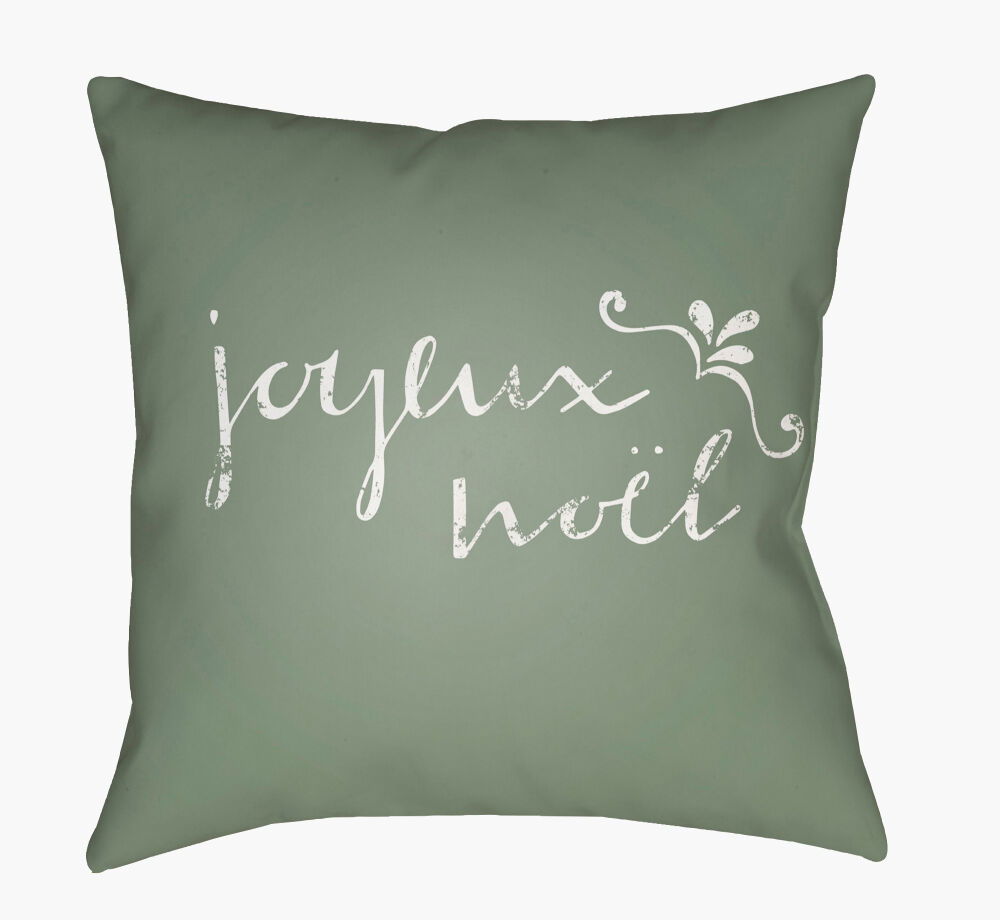 Joyeux Accent Pillow, Decorative Pillow by Surya, 18" length x 18" width