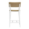 Calbas White Outdoor Counter Stool, Outdoor Stool by Uttermost, 1'7.75" width x 3'2.1" height x 1'10.6" depth thumbnail 6