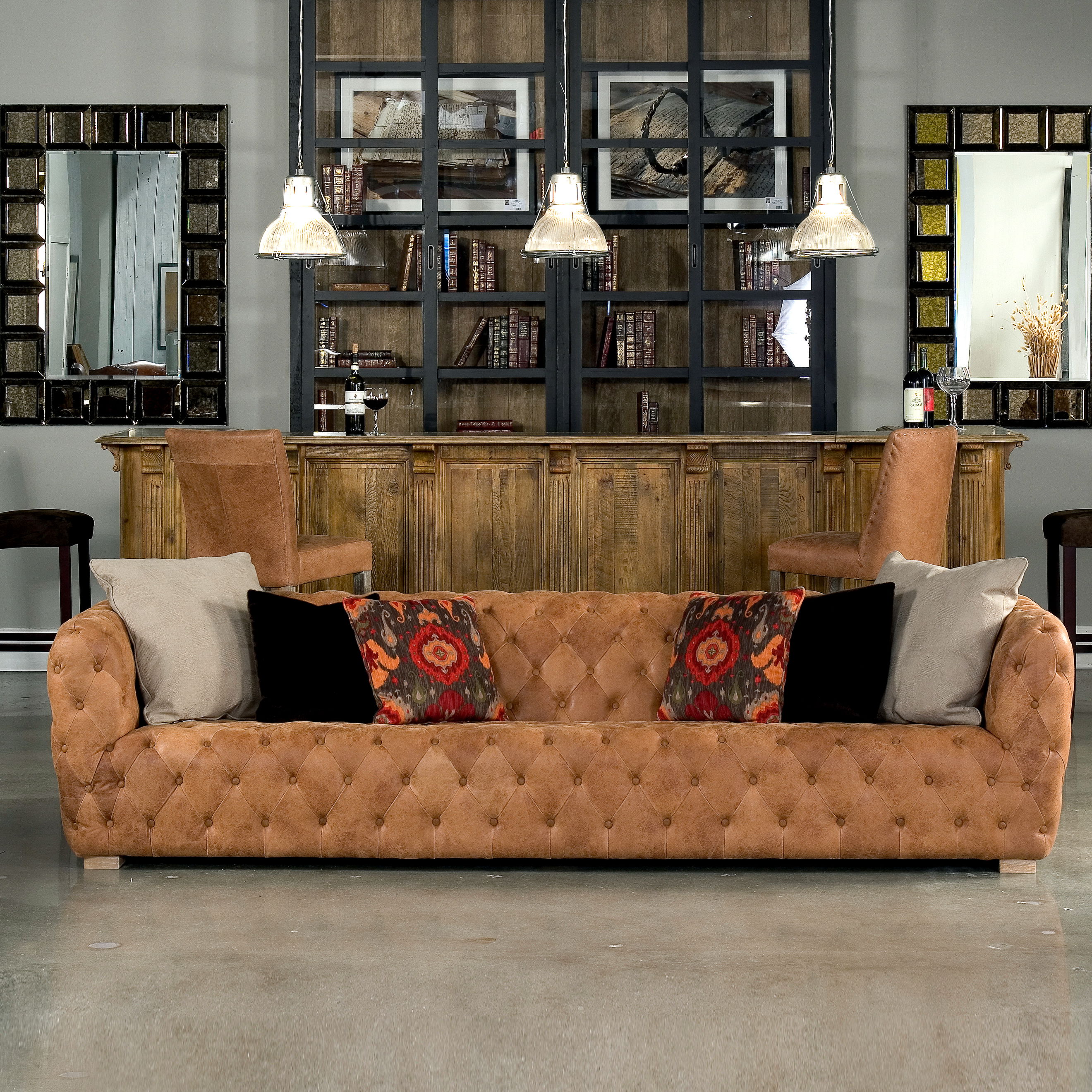 Long Stanley Sofa, Tan large image 